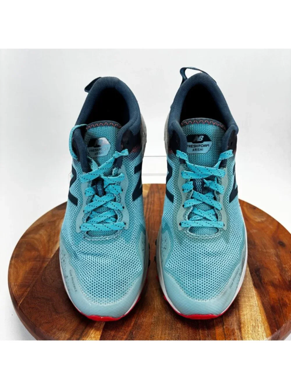 New Balance Fresh Foam Arishi Shoes Womens Size 9.5 Blue Trail Running Sneakers